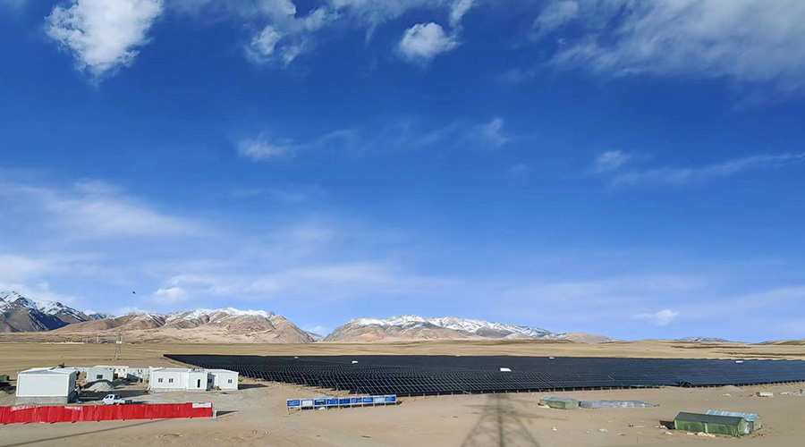 97522国际游戏集成 | 华能阿里普兰20MW光伏/20MWh储能电站成功并网