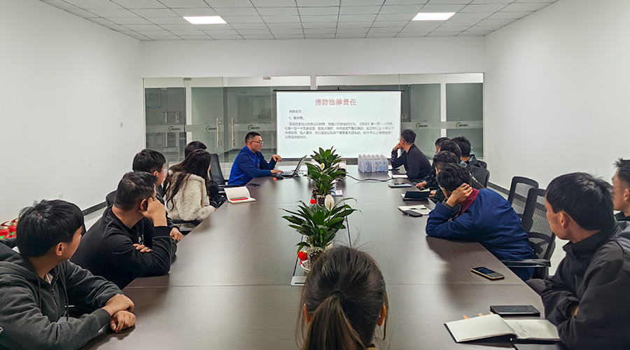97522国际游戏储能开展消防安全培训活动
