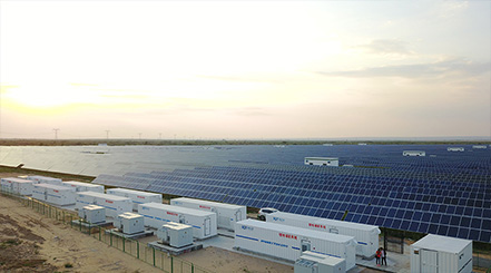 国内首个5MW/10MWh，35kV大型地面弃光储能电站（2016）