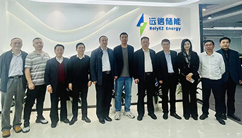 襄阳市政协副主席金崇保一行考察97522国际游戏储能